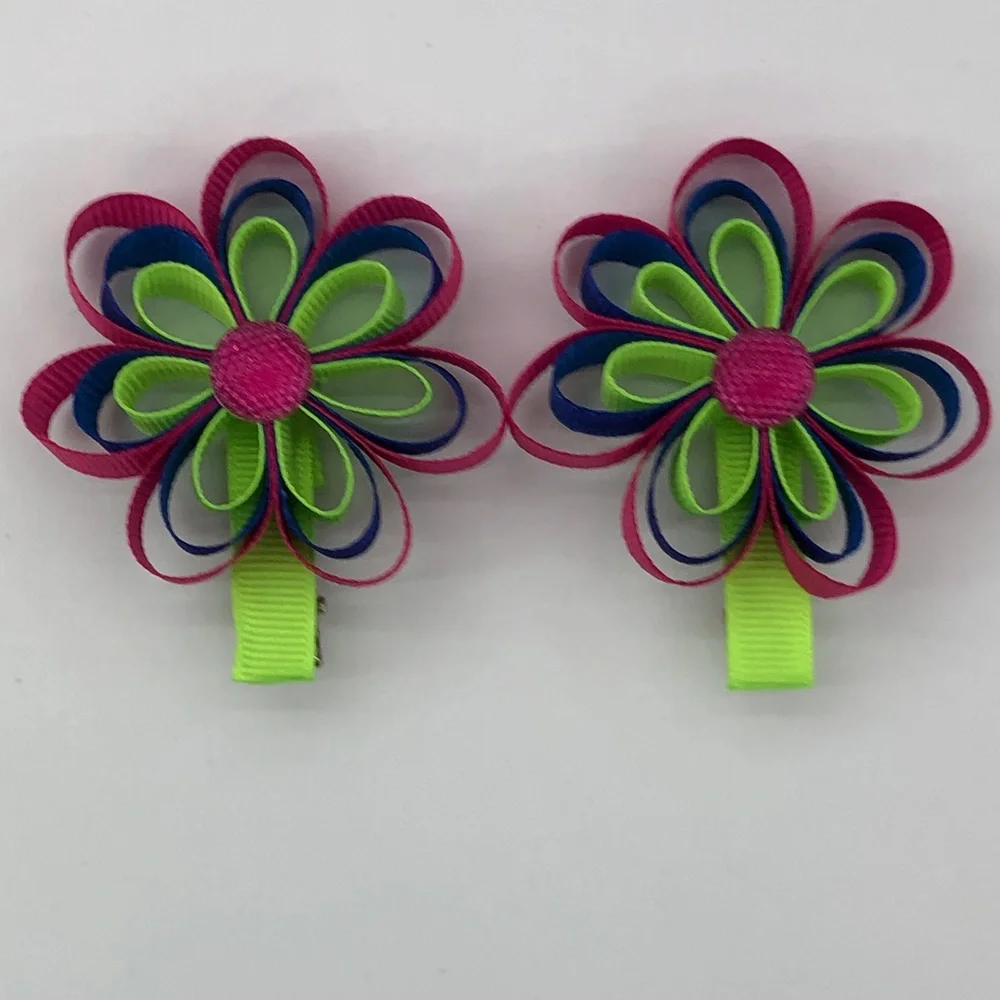Hair bows (set of four)